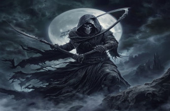 Badass Grim Reaper Wallpaper