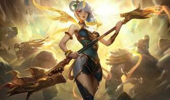 Lunar Empress Lux Lol Wallpaper