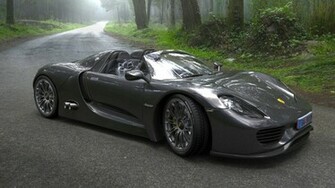 Double Car Porsche Spyder Wallpaper And Image