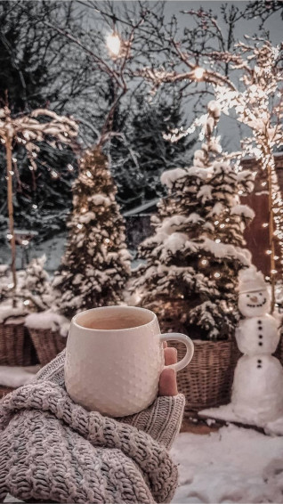 Cozy Winter Background Wallpaper