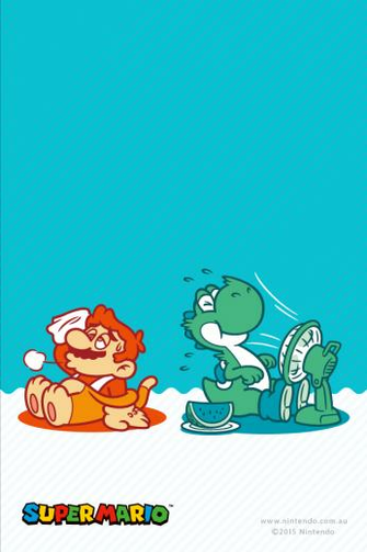 Nintendo Of Australia Releases Adorable Mario And Yoshi Wallpaper For