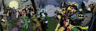 Batman Family Vs Rogues By Statman71
