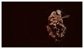 Astronaut Guitar Toaster HD Wallpaper Hot