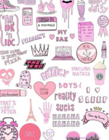 Haha Tbh Idk N Idc Background Overlays Cute