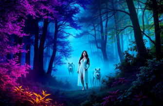 Selena Gomez Wolves Wallpaper