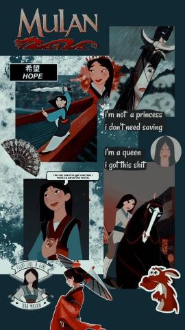 New Candyedits Mulan Lockscreens