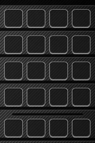Carbon Fiber Shelf iPhone Wallpaper HD