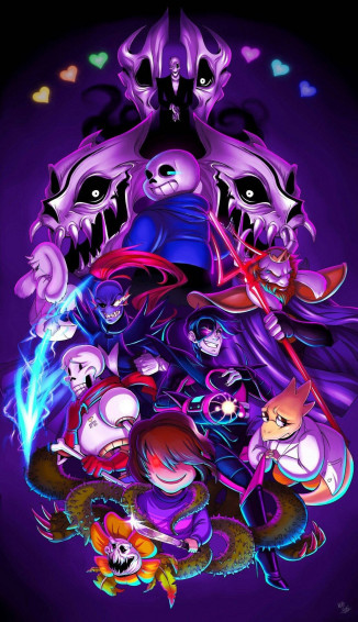 Sans Background Wallpaper