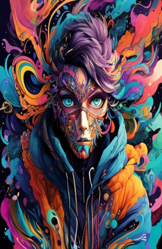 Anime With Mask Wallpaper