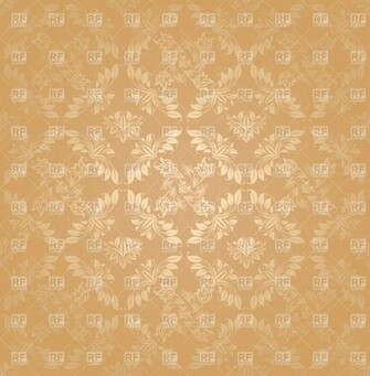 Seamless Beige Victorian Wallpaper Background Textures