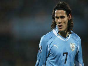 Edinson Cavani Uruguay National Football Team Wallpaper