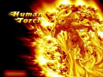 Human Torch Wallpaper For