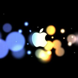 Apple Neon iPad Air Wallpaper