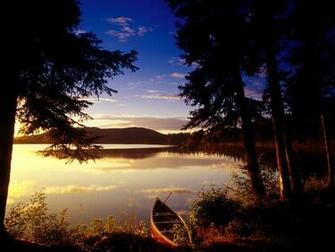 Great Outdoors Canada Nature Wallpaper Featuring Beaches And Coasts