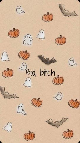 Halloween Phone Background In Art Pumpkin