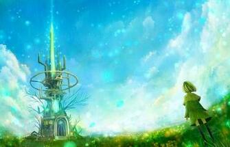 Tower Fields Wallpaper