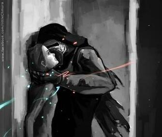 Star Wars Kylo Ren And Rey Iii By Littlechmura