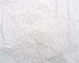 Crumpled White Paper Texture