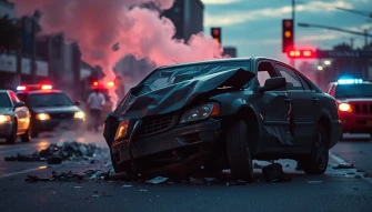 Car Crash Wallpaper