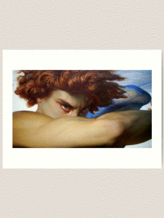 Fallen Angel Shirt Painting Lucifer Alexandre Cabanel Art Print