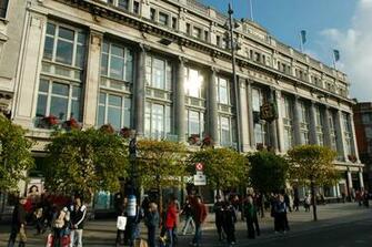 Connell Street Dublin Ireland Dub Clerys Department Store