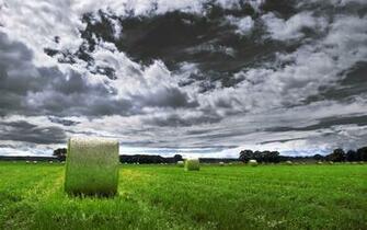 Super Green Big Farm HD Image For Pc Wallpaper