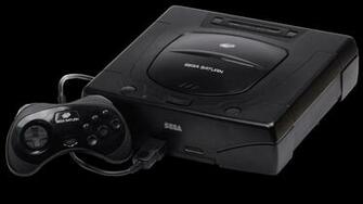 Generic Sega Saturn Console Home Theater Backdrops Wallpaper