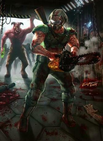 Doomguy By Espeng
