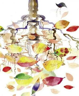 Artwork Masha D Yans Watercolor Mischief Birds