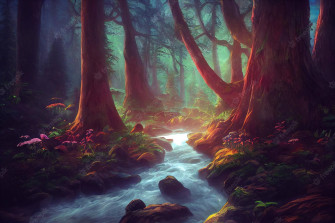 Mystical Forest Wallpaper