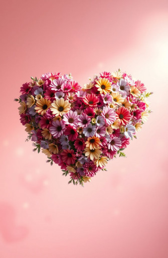 Heart HD Wallpaper In Full Screen