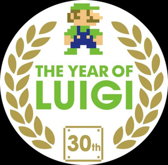 Year Of Luigi Logo Vector By Shadicstudios