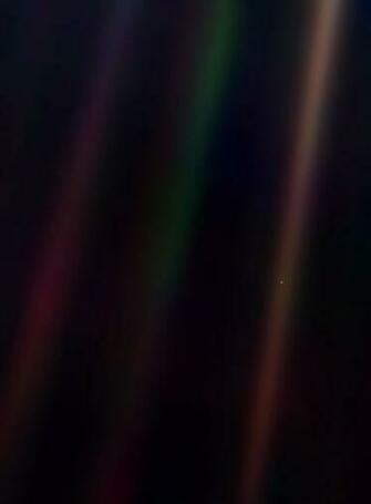 Pale Blue Dot Wallpaper Improved