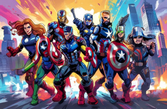 Avengers Cartoon Wallpaper