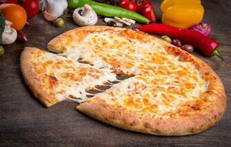Wallpaper Cheese Vegetables Pizza Image For Desktop Section