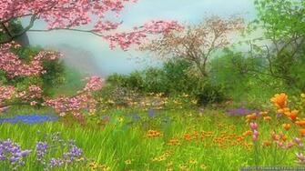 Spring Scene Wallpaper