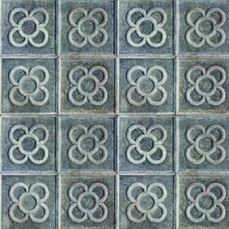 Moon Tiles Paper Clover Grey Stone Select Wallpaper