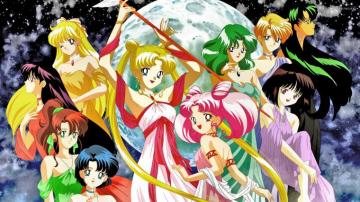 Sailor Moon Character Gathering Wallpaper Anime