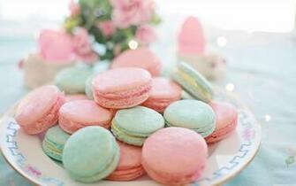 Macarons Wallpaper Top Background