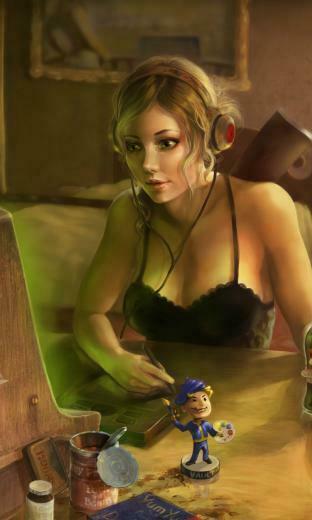 Gamer Girl Wallpaper For Dell Venue Pro
