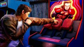 Shenmue Iii Image Shows Arcade Punching Machine And