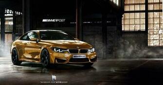 Bmw M4 HD Wallpaper Golden