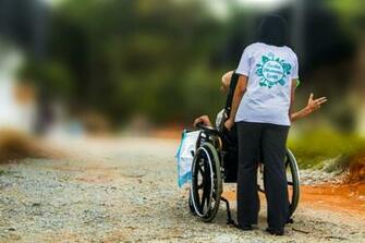 Black Wheelchair Image
