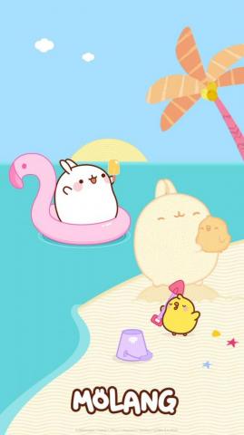 Molang And Piu Wallpaper Teahub Io