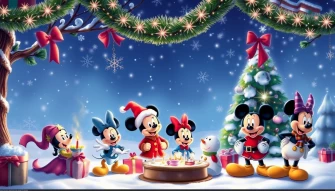 Disney Holiday Wallpaper