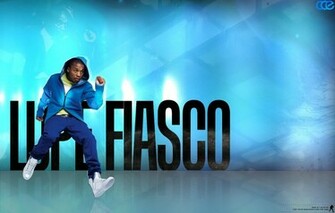 Lupe Fiasco Blue Aqua Desktop Wallpaper HD Screensaver Background
