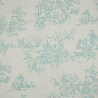 Eden Mill Duck Egg Blue Vanilla Toile De Jouy