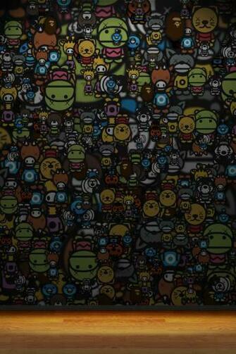 Bape Cartoons iPhone Wallpaper Pocket Walls HD