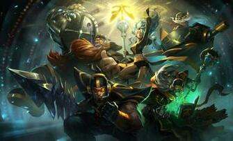 Fnatic Gragas Karthus Corki Jarvan Iv Janna Lol Wallpaper