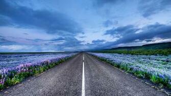 Iceland Road Pictures Desktop Wallpaper Image